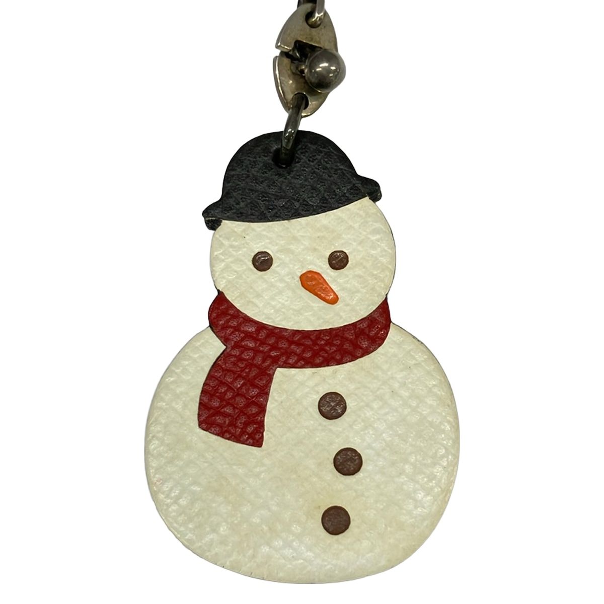 Hermes Key Holder White Snowman — view 4