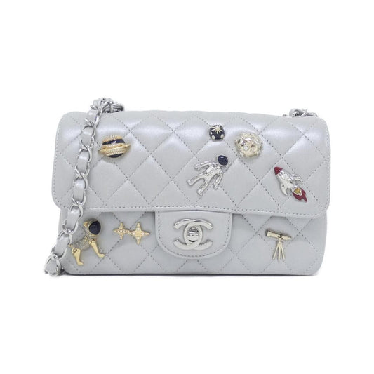 Chanel Shoulder Bag Silver