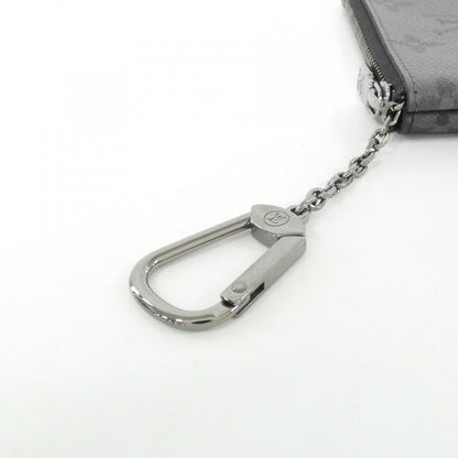 Louis Vuitton Monogram Eclipse Reverse Card Key Case Pochette Cles Coin & — view 3