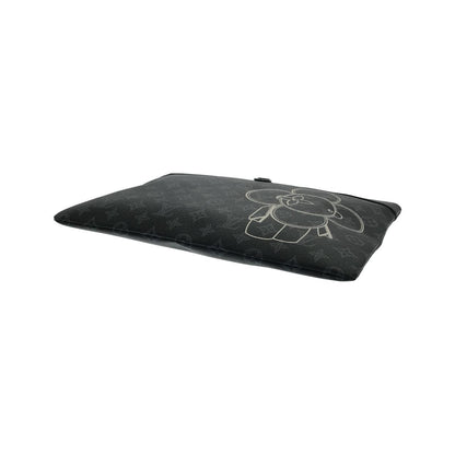 Louis Vuitton Monogram Eclipse Pochette Apollo — view 3