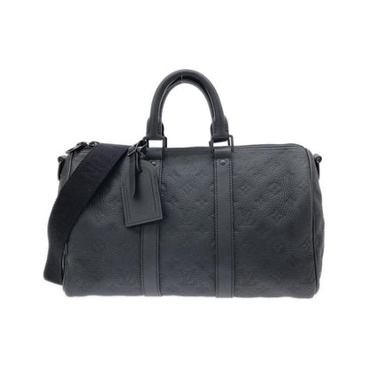 Louis Vuitton Taurillon Monogram Keepall Bandouliere 35 Boston