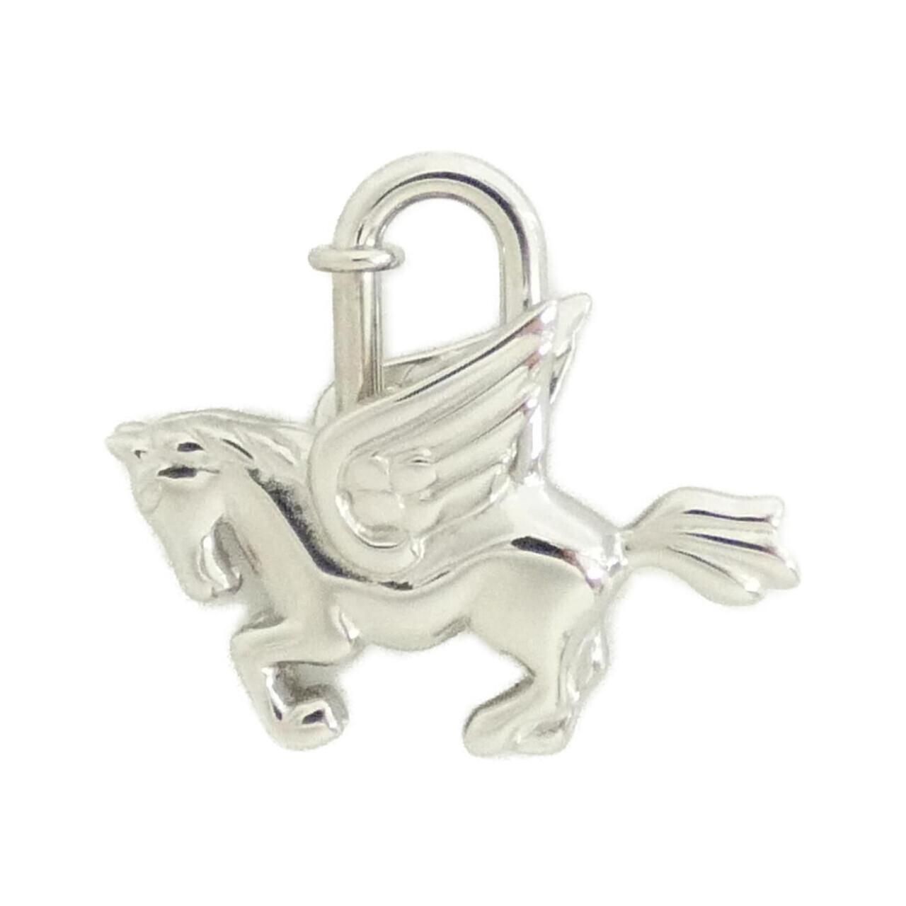 Hermes Pegasus Cadena Locks & Clochettes Silver