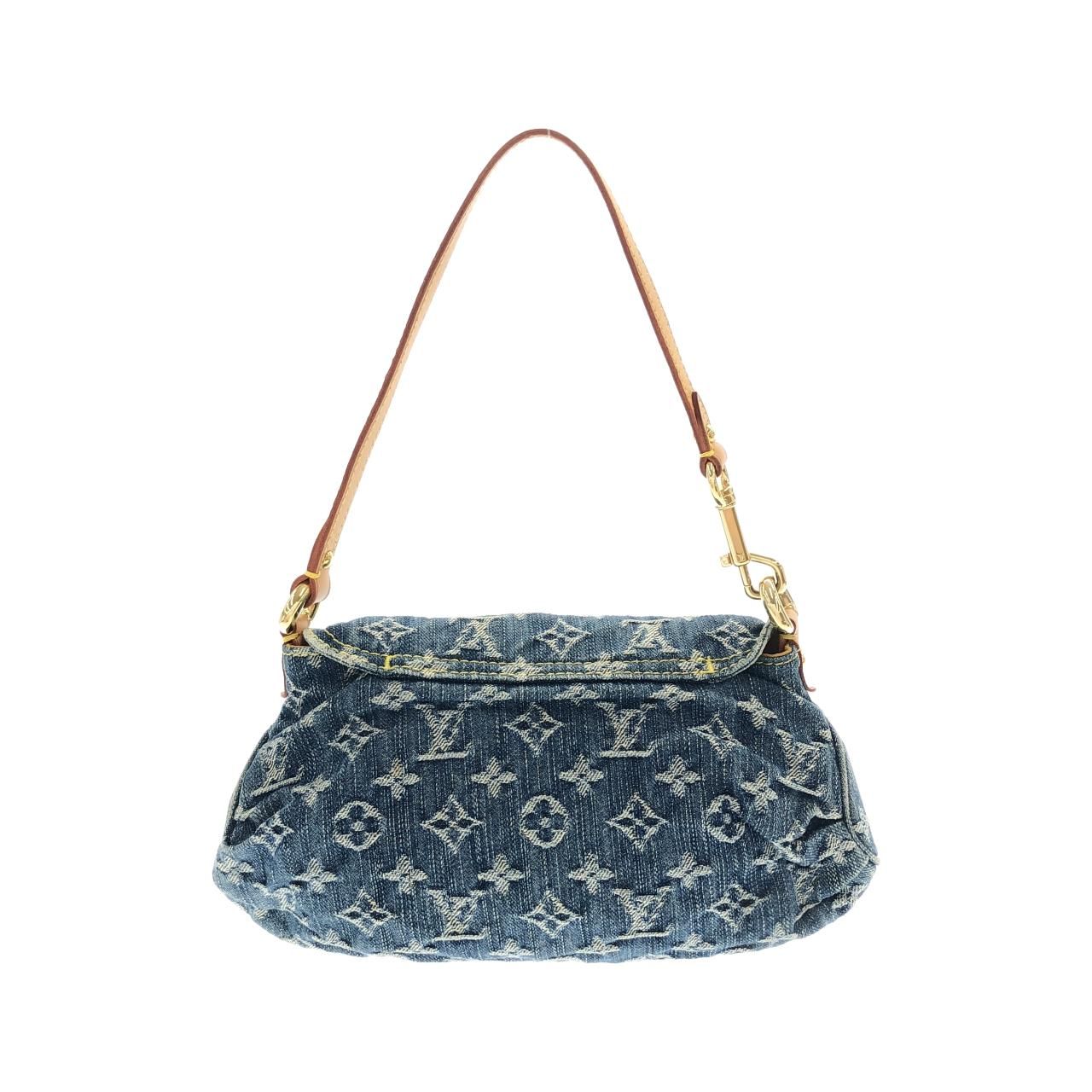 Louis Vuitton Monogram Denim Mini Pleaty Shoulder — view 2