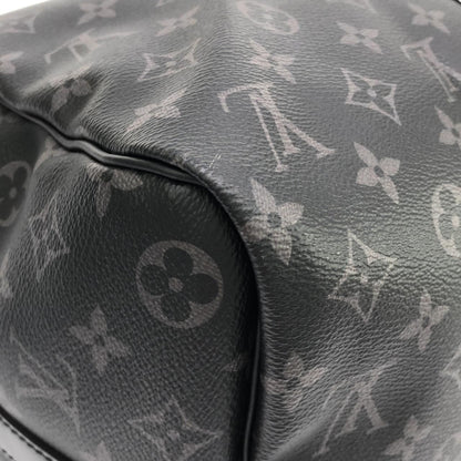 Louis Vuitton Monogram Eclipse Keepall Bandouliere 45 Boston — view 2