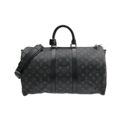 Louis Vuitton Monogram Eclipse Keepall Bandouliere 45 Boston
