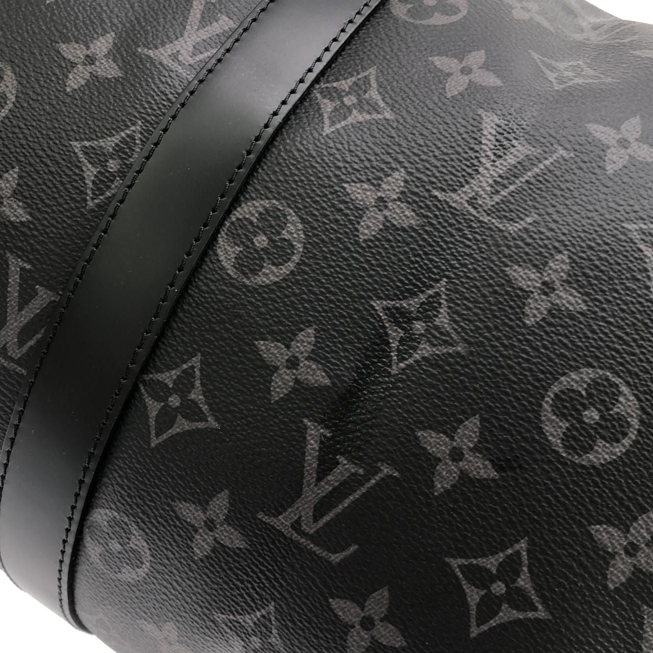 Louis Vuitton Monogram Eclipse Keepall Bandouliere 45 Boston — view 4