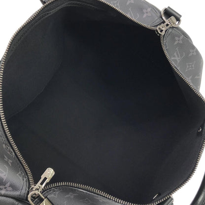 Louis Vuitton Monogram Eclipse Keepall Bandouliere 45 Boston — view 8
