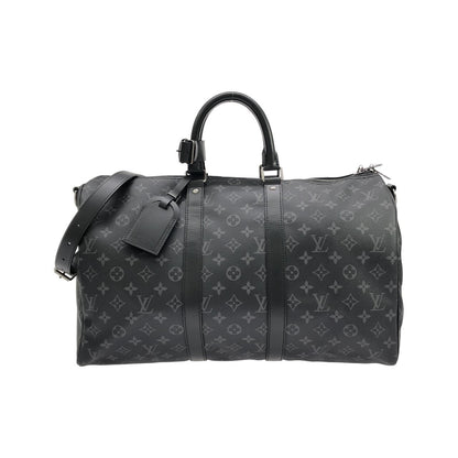 Louis Vuitton Monogram Eclipse Keepall Bandouliere 45 Boston