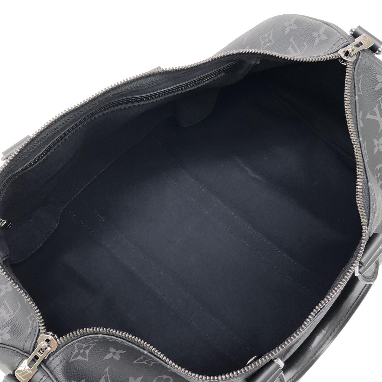 Louis Vuitton Monogram Eclipse Keepall Bandouliere 45 Boston — view 7