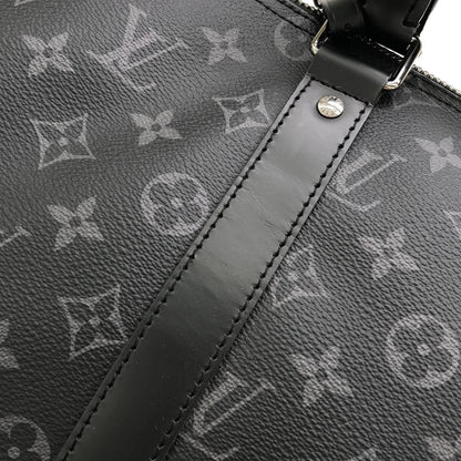 Louis Vuitton Monogram Eclipse Keepall Bandouliere 45 Boston — view 5