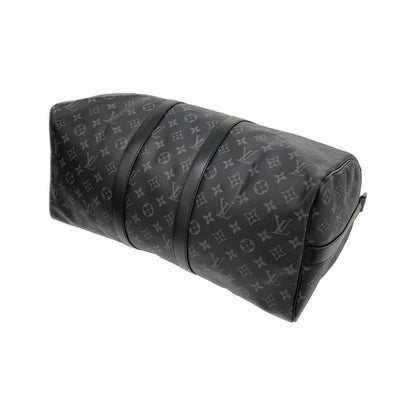 Louis Vuitton Monogram Eclipse Keepall Bandouliere 45 Boston — view 2