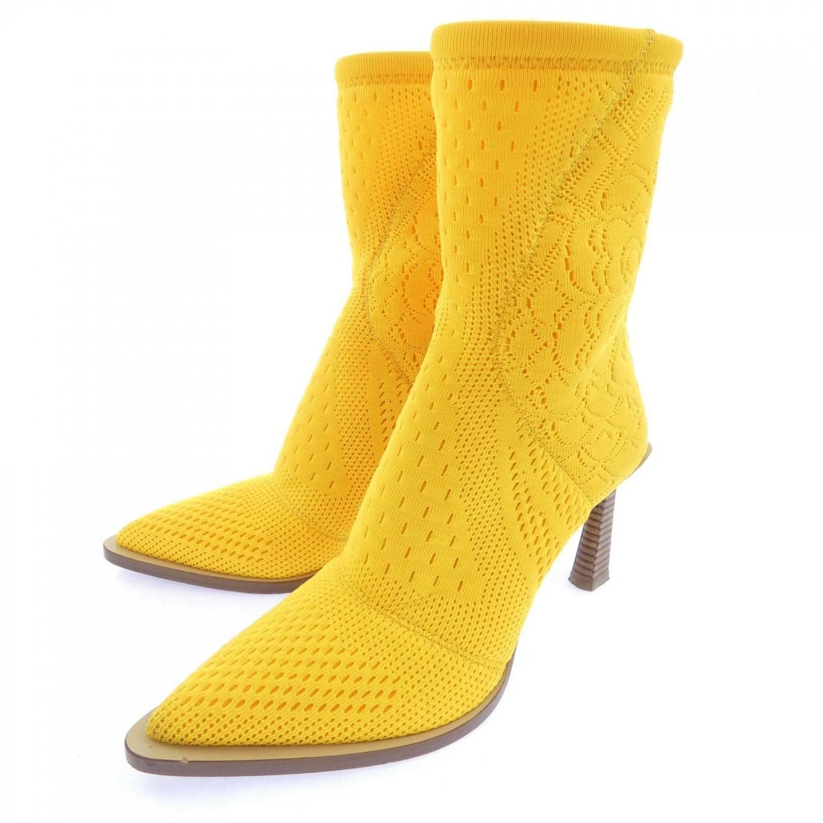 Fendi Boots Yellow — view 3