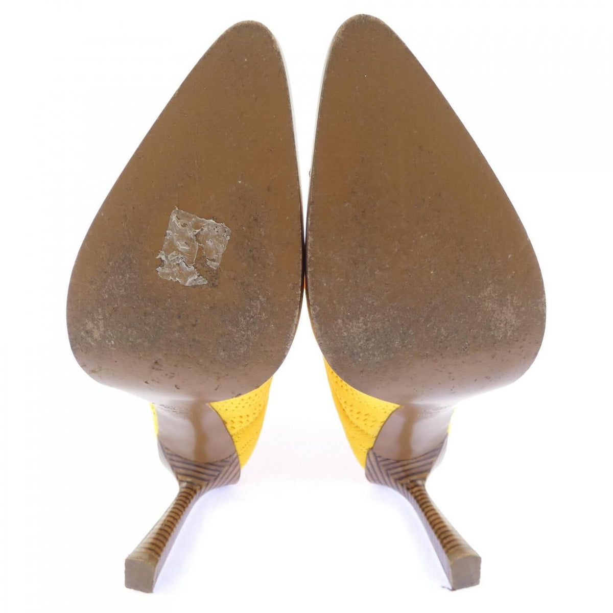 Fendi Boots Yellow — view 4