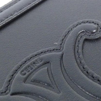 Celine Chain Clutch Cuir Triomphe Dr8 — view 4