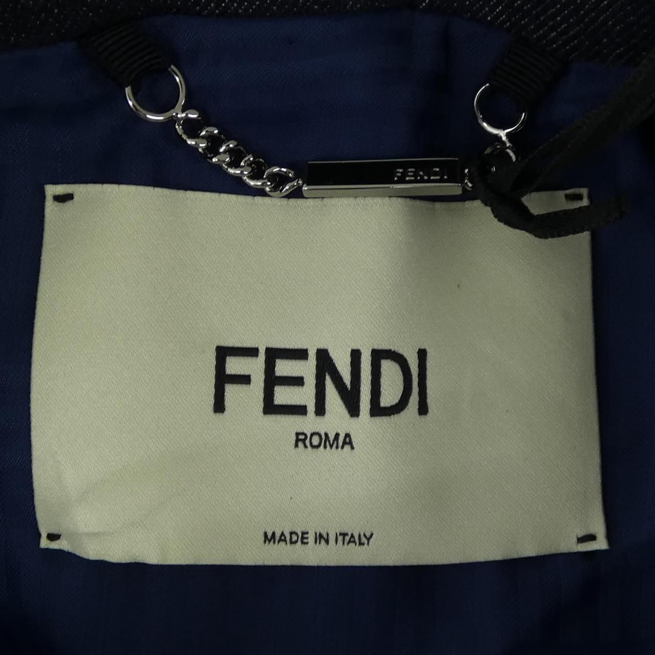 Fendi Denim Jacket Navy — view 5