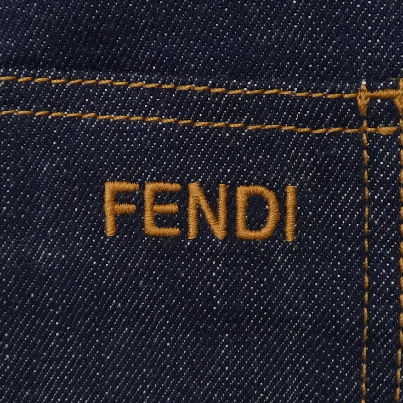 Fendi Denim Jacket Navy — view 8