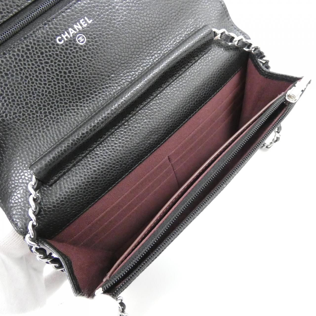 Chanel Timeless Classic Line Chain Wallet Shoulder — view 8