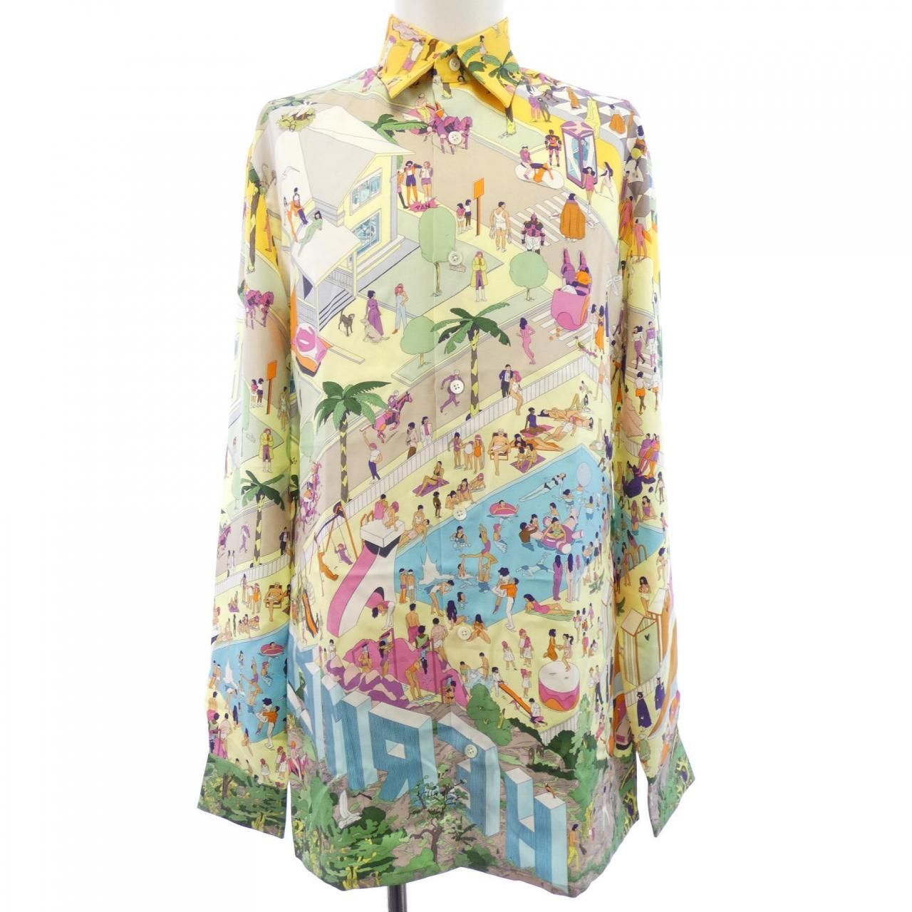 Hermes Shirt Yellow