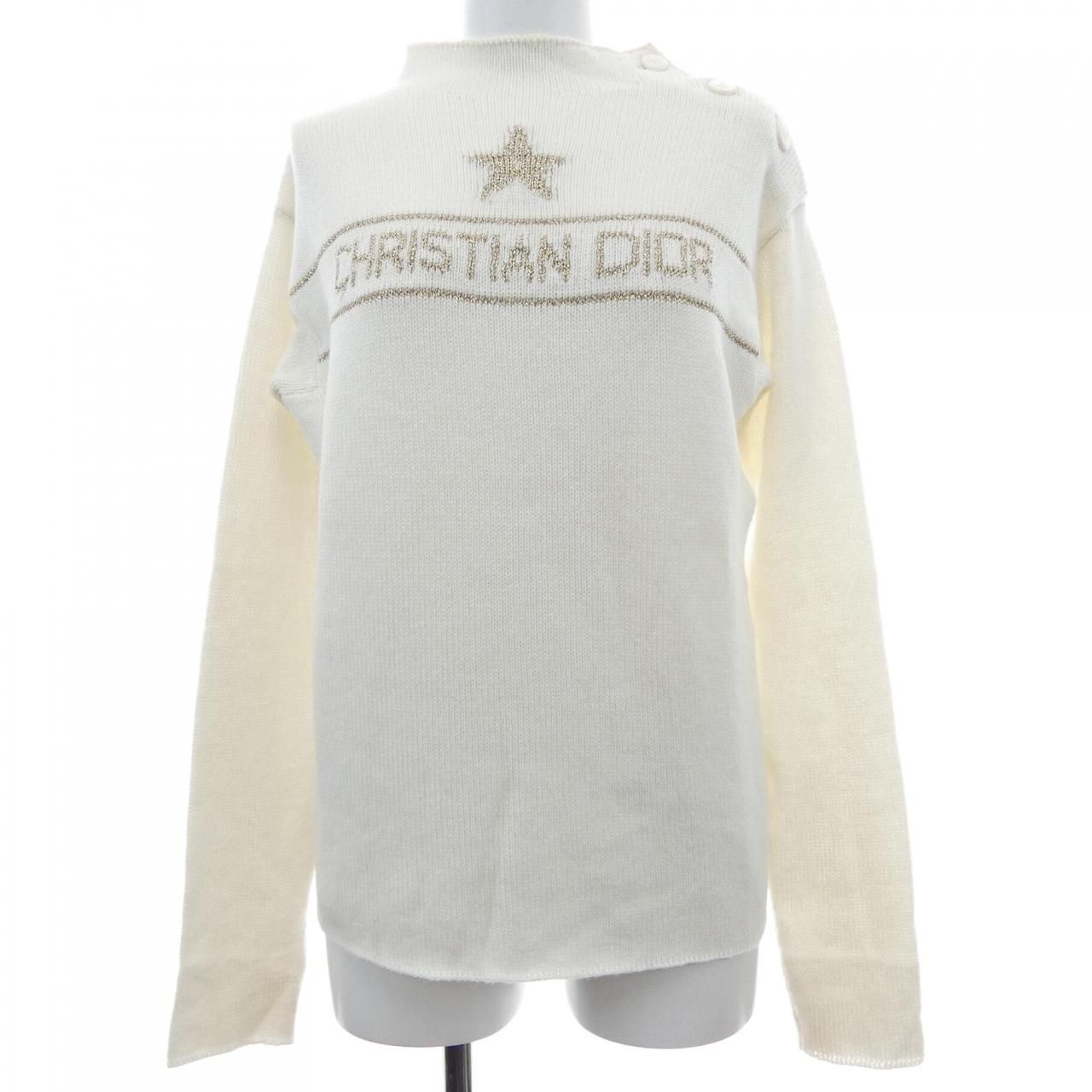 Dior Knit Sweater Beige
