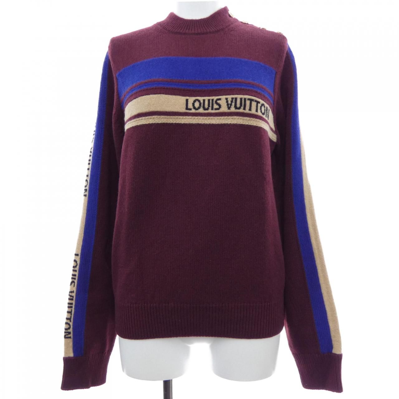 Louis Vuitton LV Intarsia Signature Pullover Lpx Knit Sweater