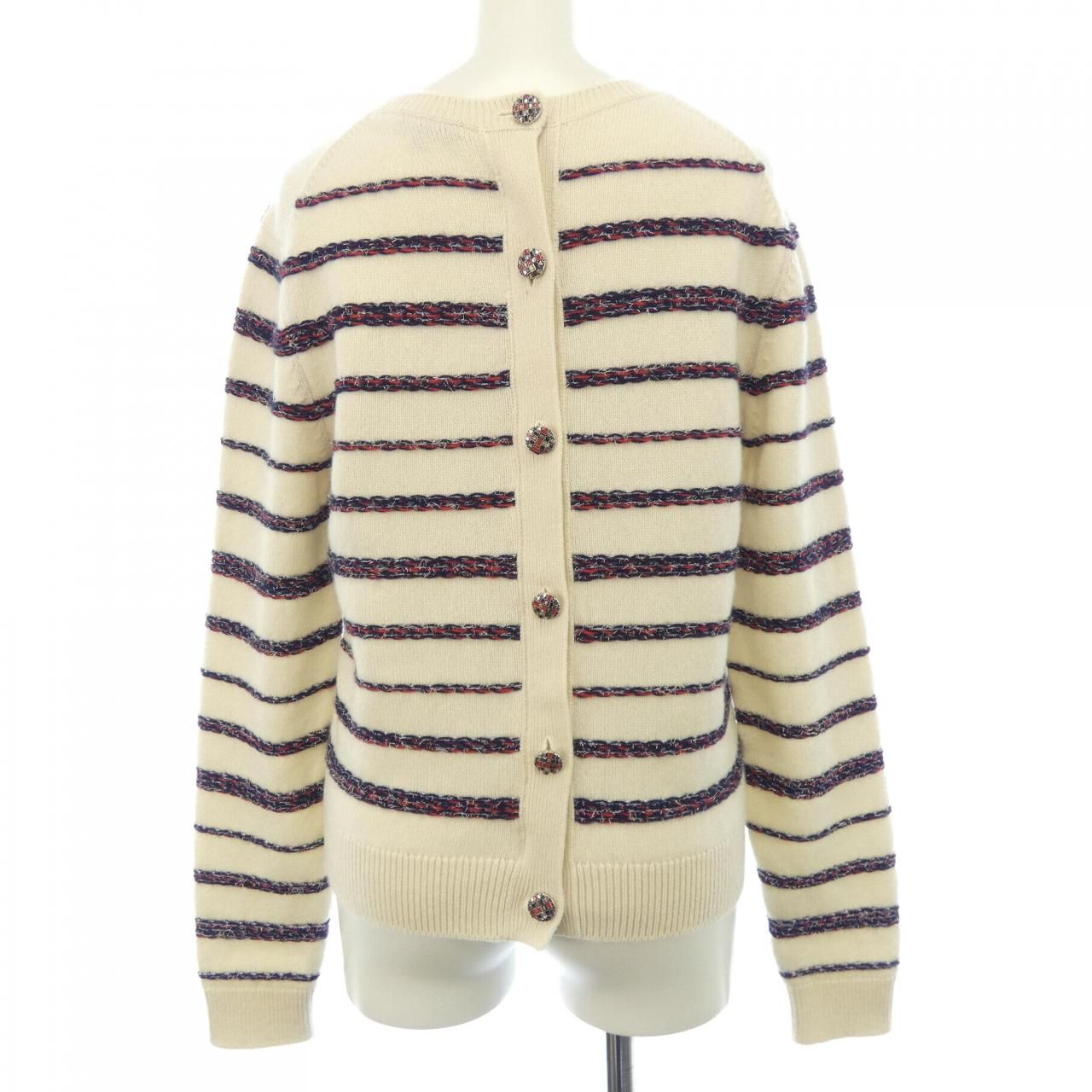 Chanel Knit Sweater White — view 2