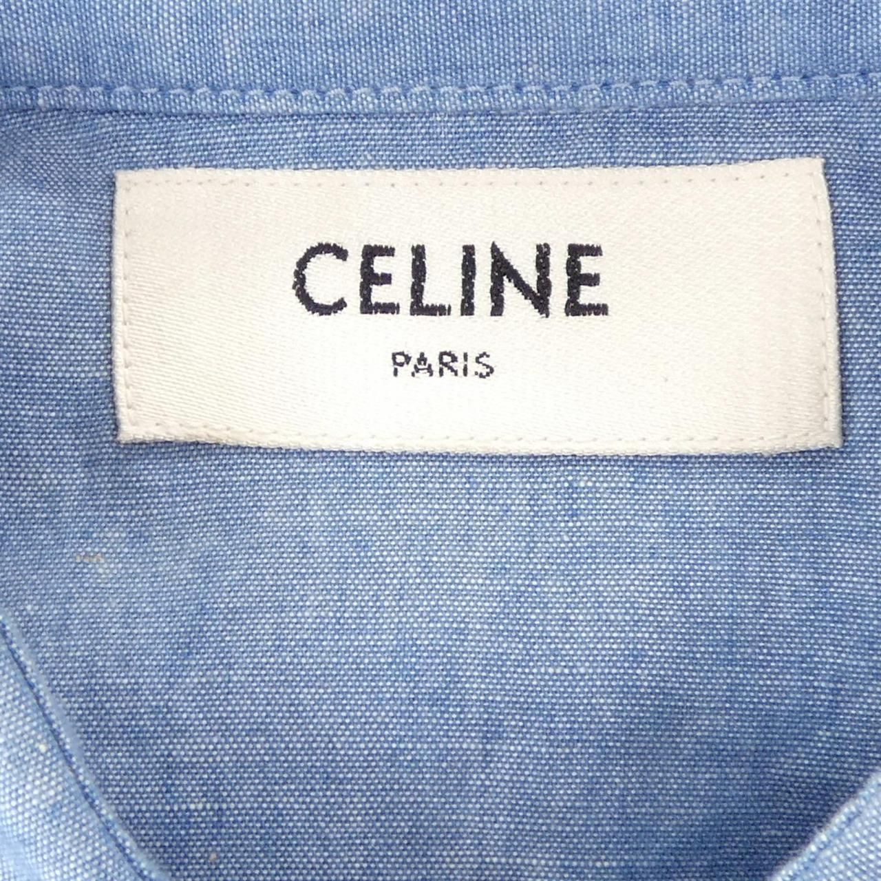 Celine Shirt Blue — view 4