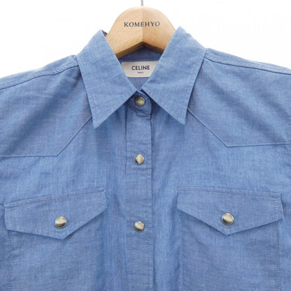 Celine Shirt Blue — view 5