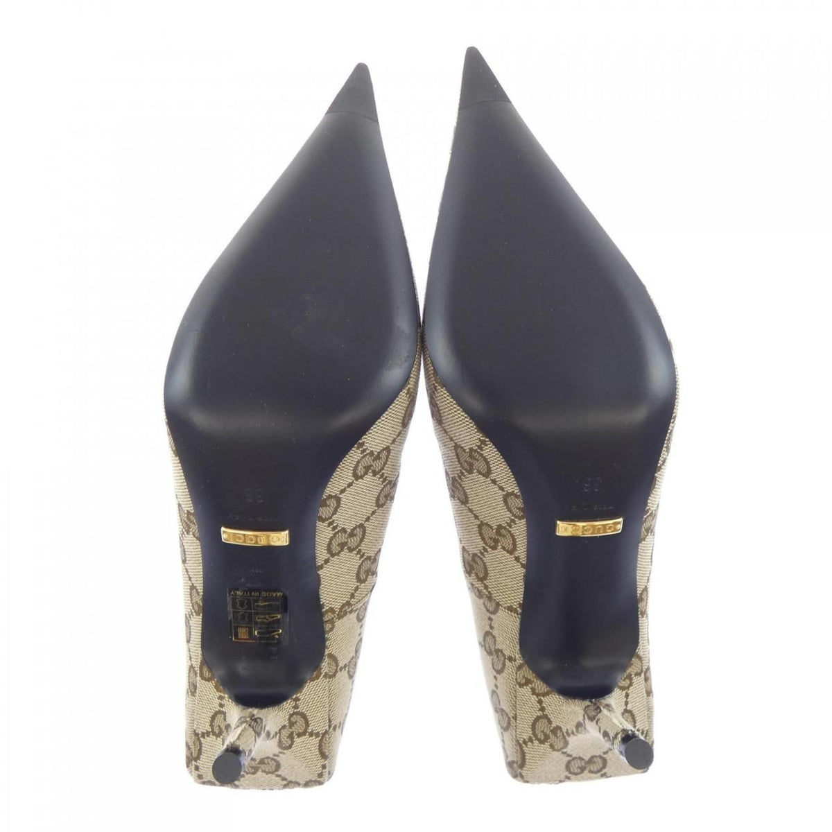 Gucci Pumps Heel Brown — view 4