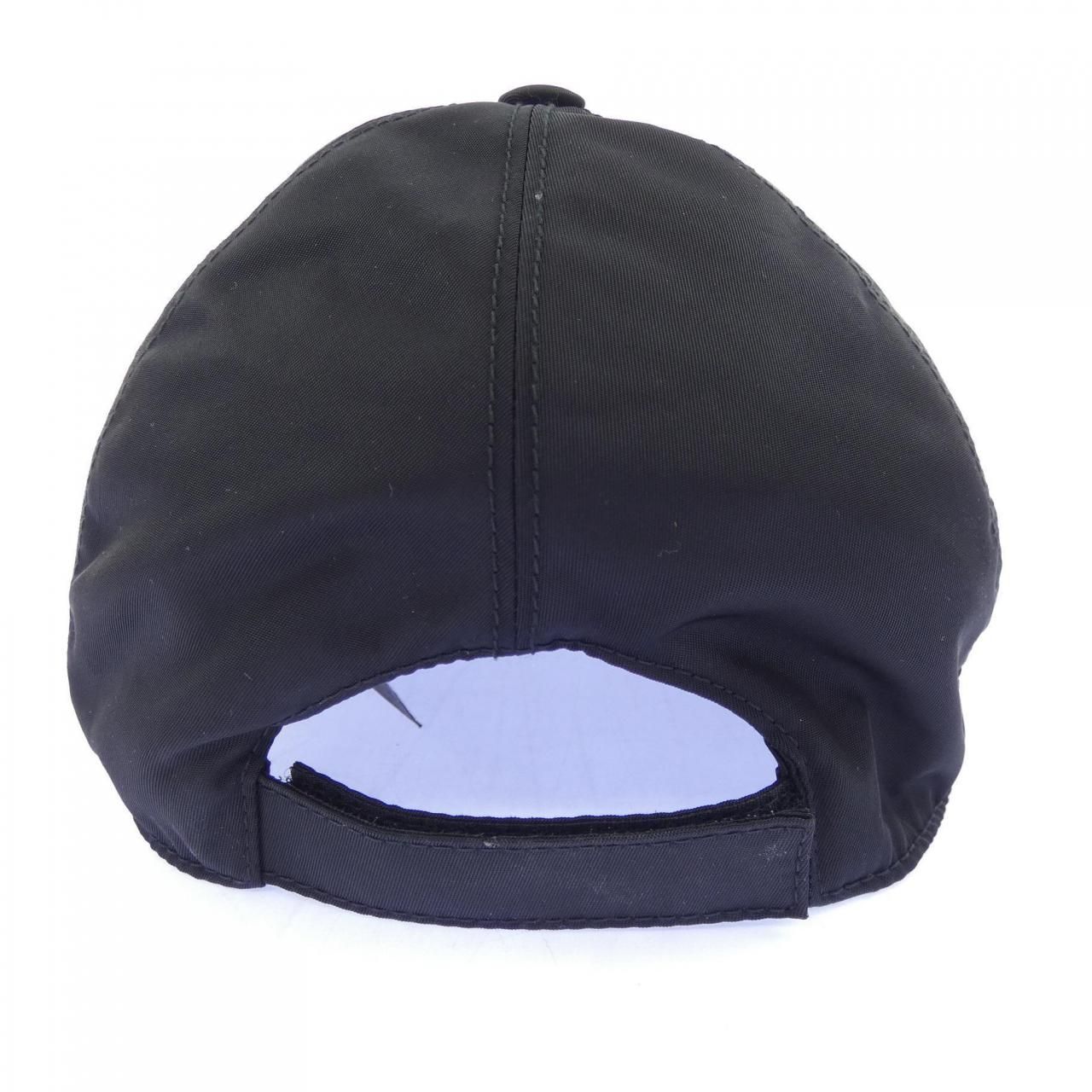 Prada Triangle Logo Cap — view 4