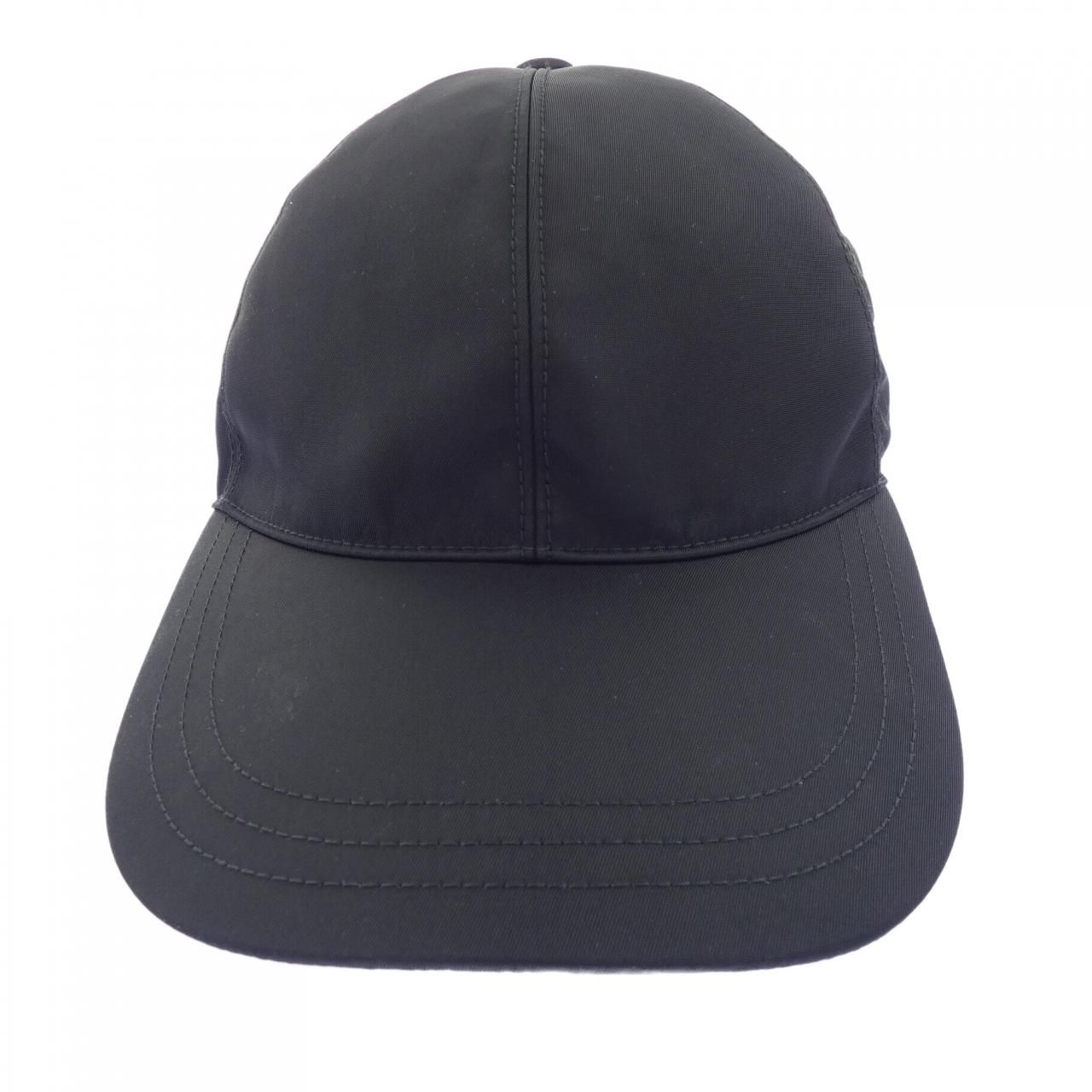 Prada Triangle Logo Cap — view 2