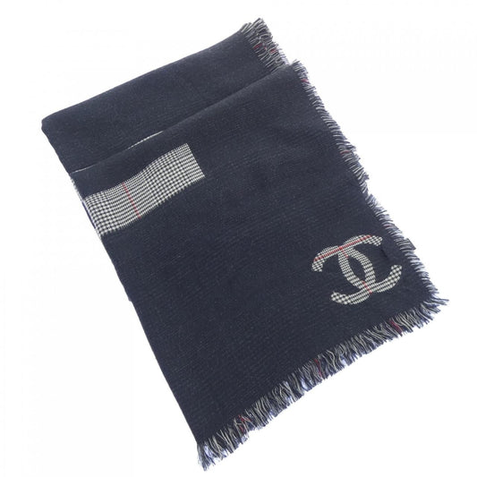 Chanel Stole Scarf Black