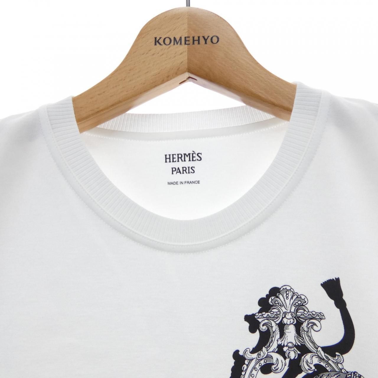 Hermes Cartus T-Shirt White — view 5