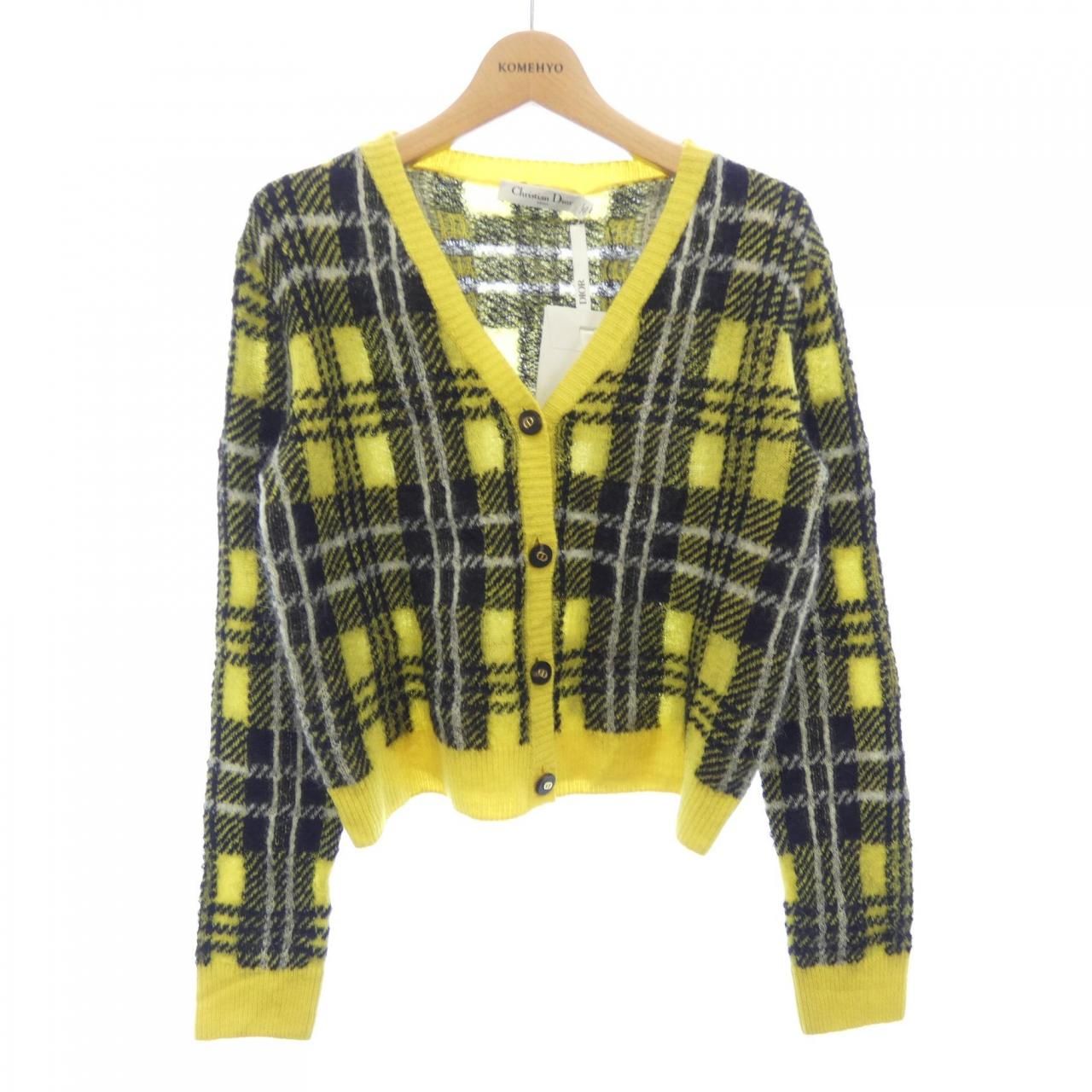Dior Cardigan Yellow