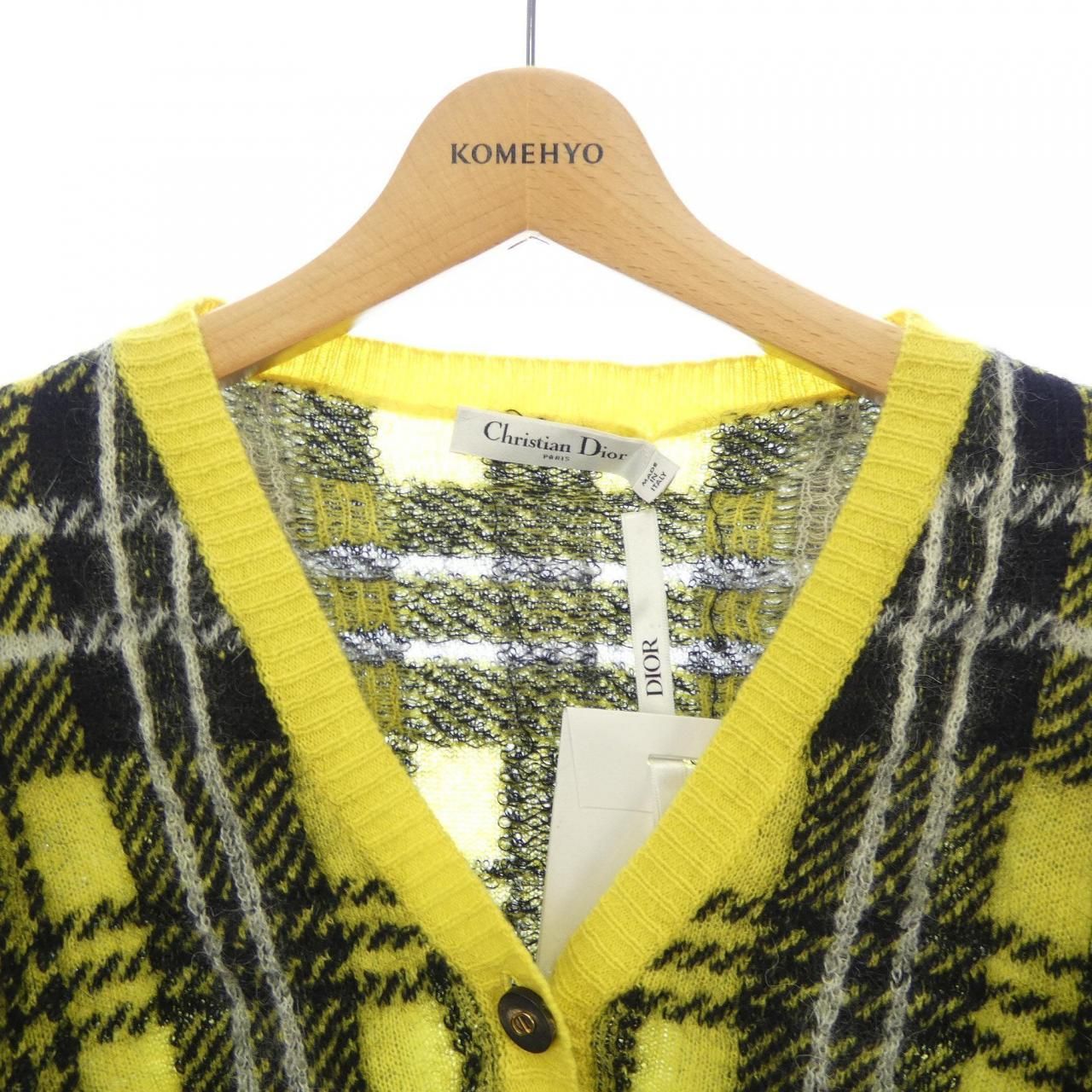Dior Cardigan Yellow — view 5