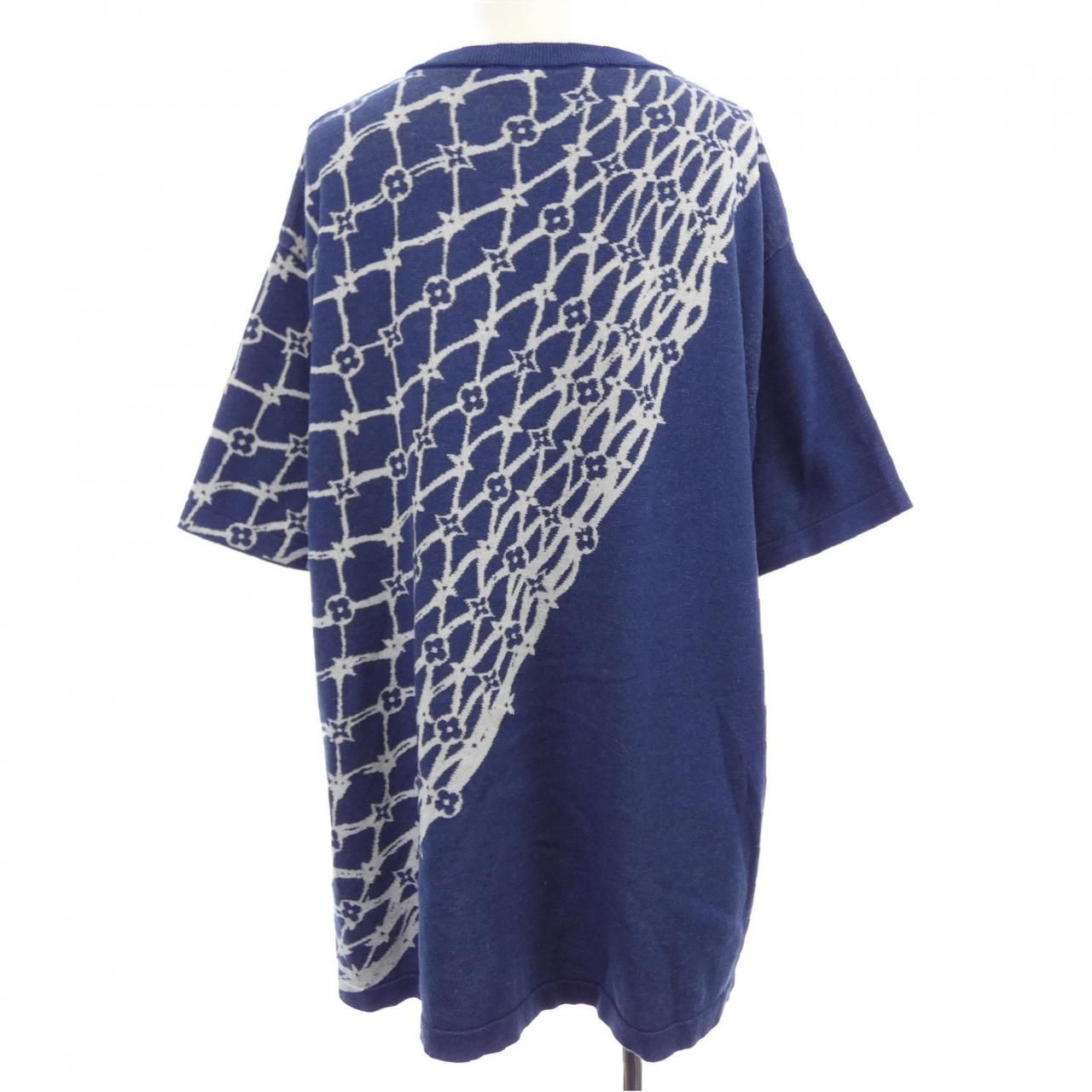 Louis Vuitton Cotton Short Sleeve Crew Neck Knit Sweater — view 2
