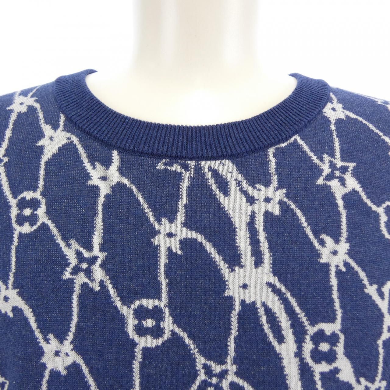 Louis Vuitton Cotton Short Sleeve Crew Neck Knit Sweater — view 5