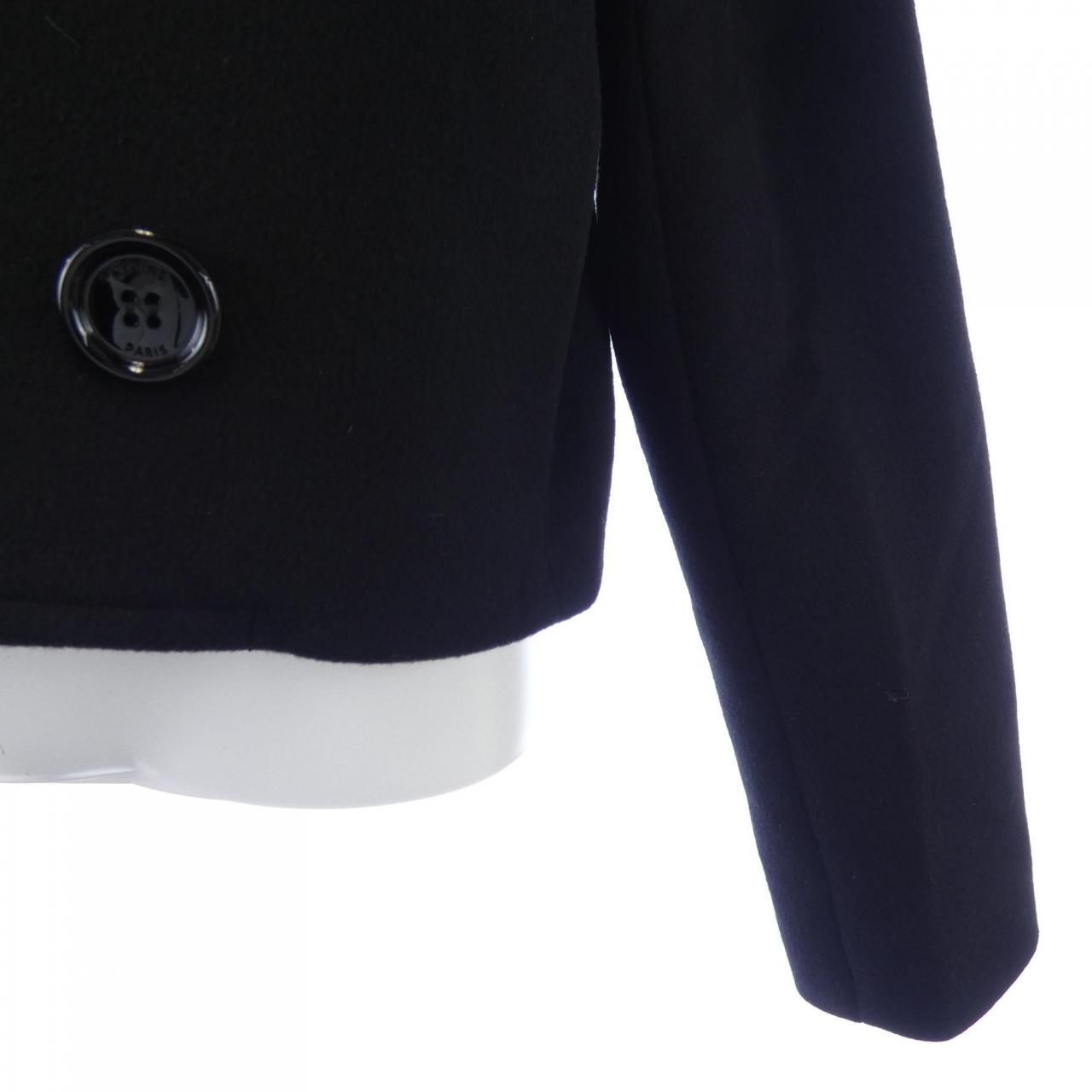 Celine Coat Black — view 6