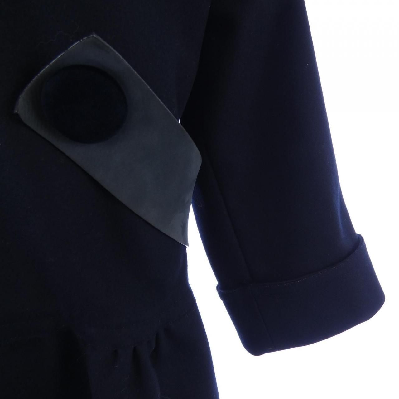 Fendi Coat Navy — view 7