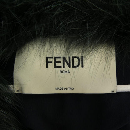 Fendi Coat Navy — view 5
