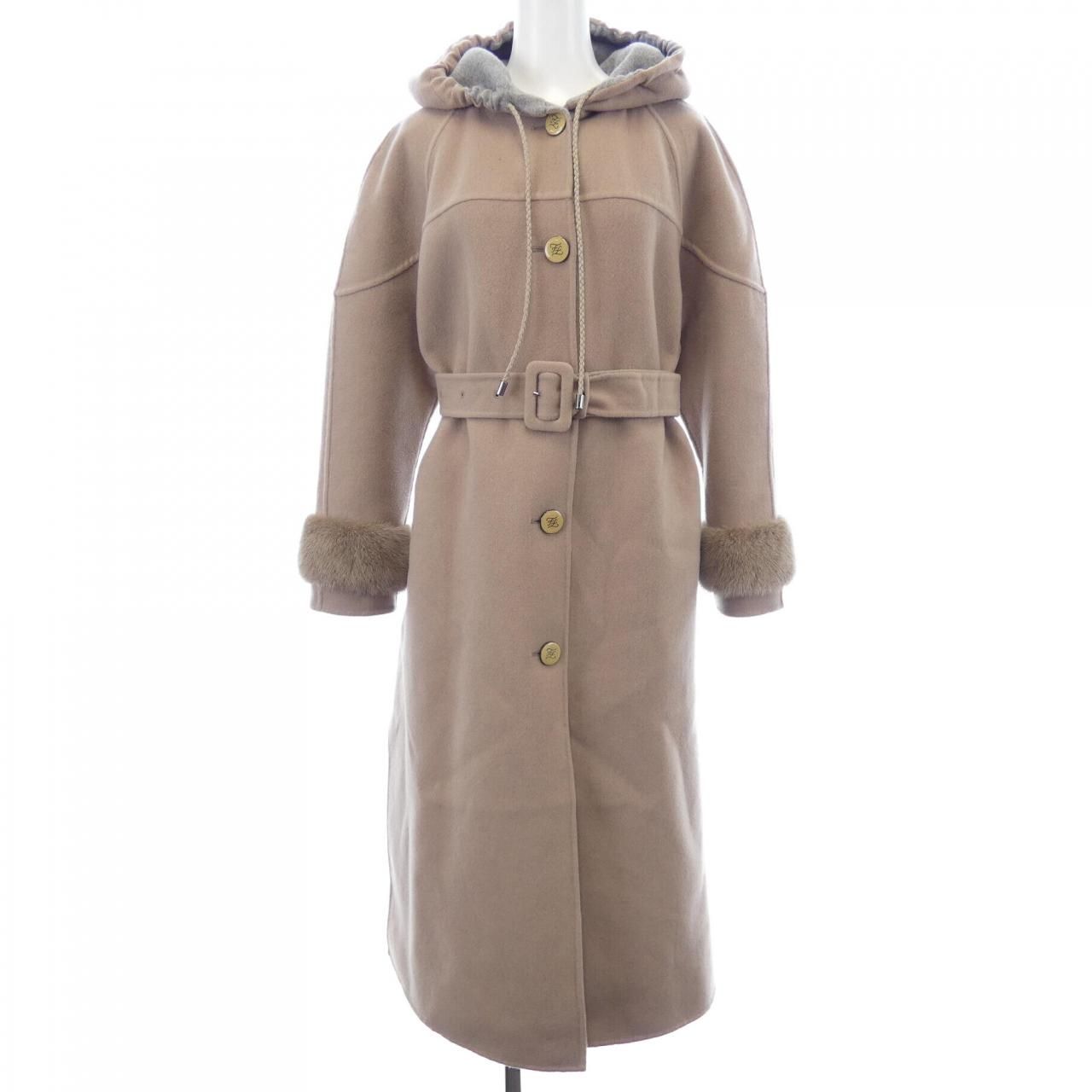 Fendi Coat Beige