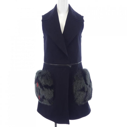 Fendi Long Vest Black