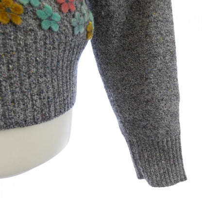 Chanel Knit Sweater Gray — view 6