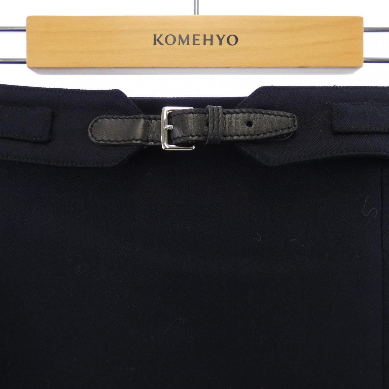 Hermes Skirt Navy — view 6