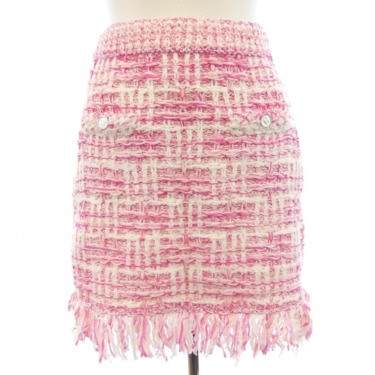 Chanel Look Skirt Pink