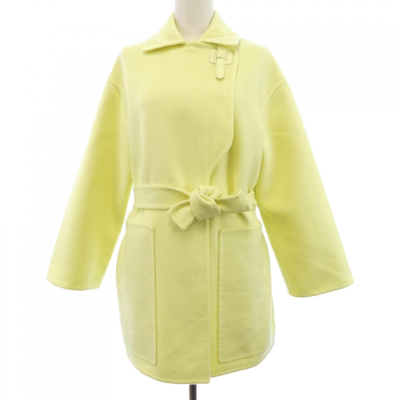 Hermes Coat Yellow