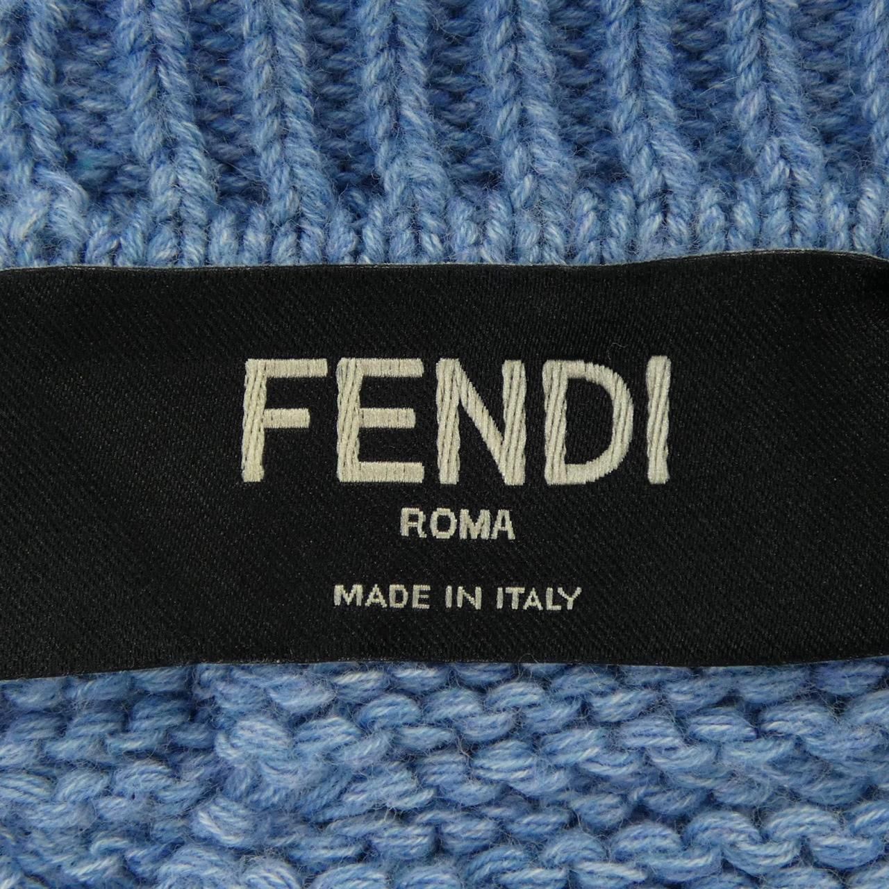 Fendi Knit Sweater Navy — view 4
