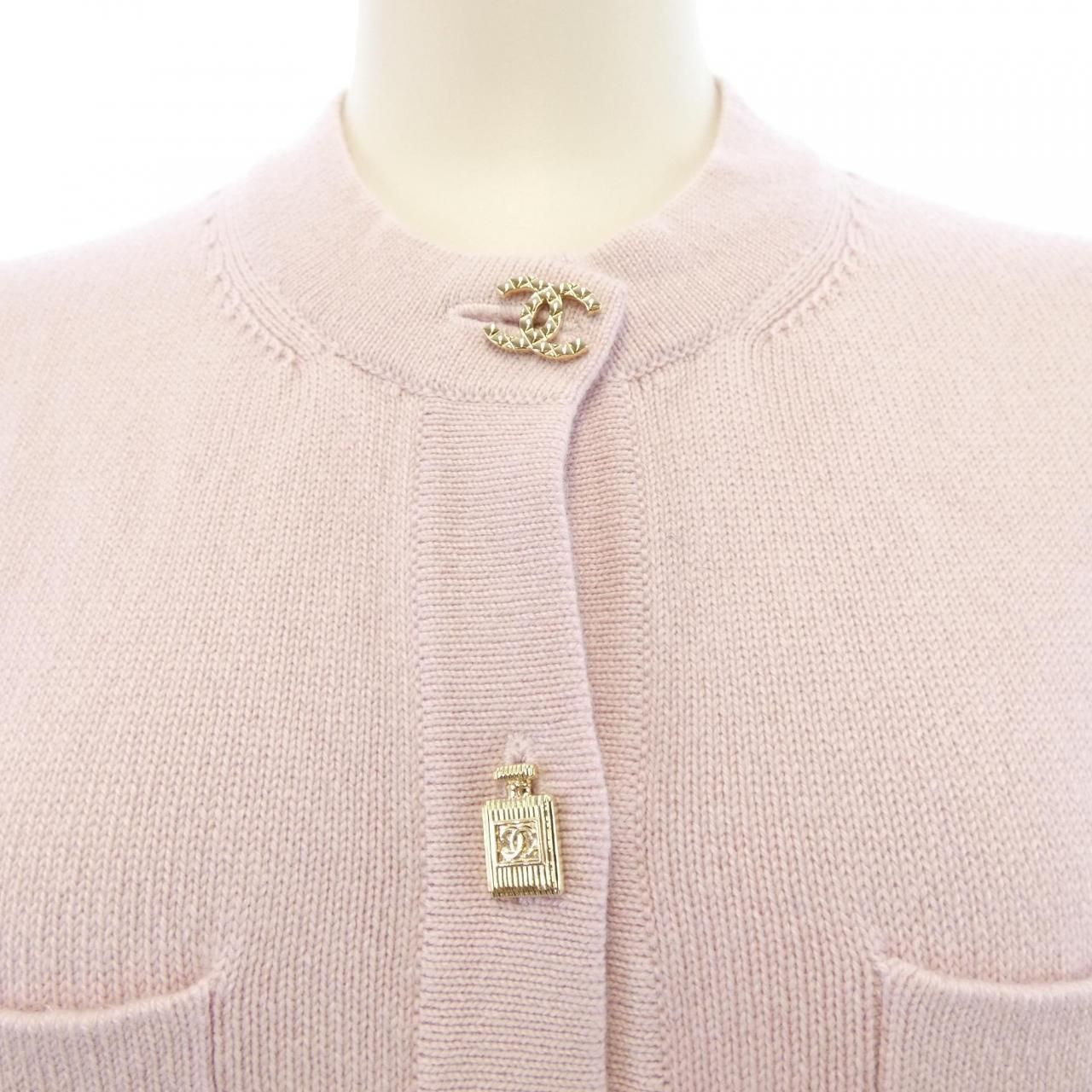 Chanel Long Cardigan Pink — view 6