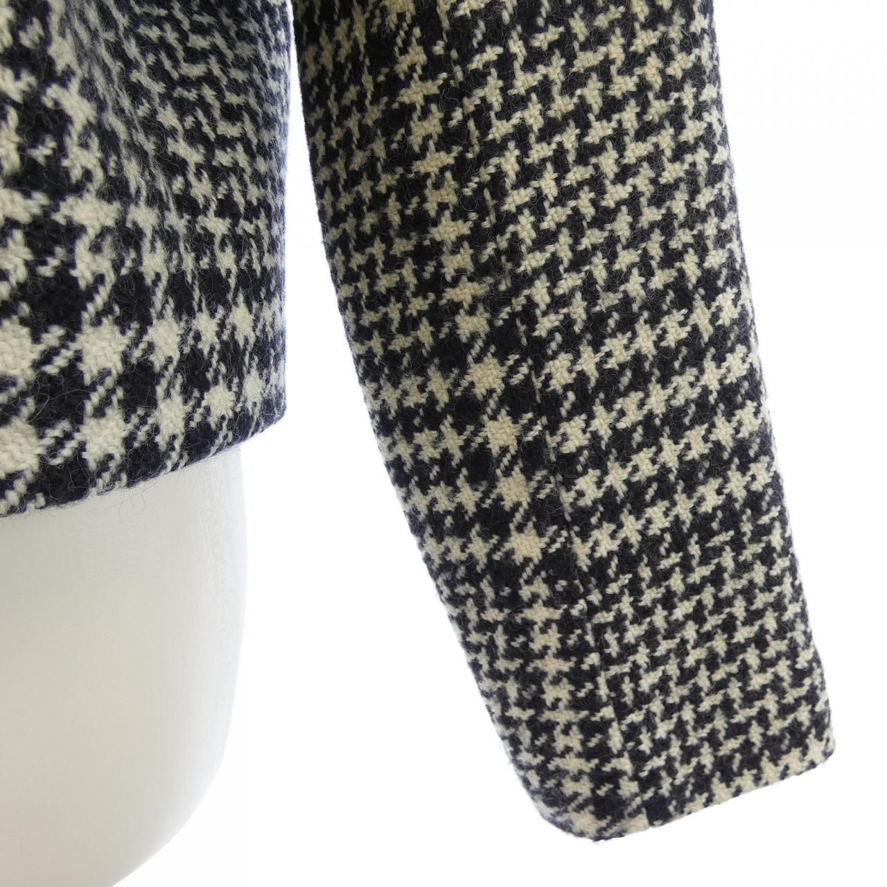 Celine Collarless Jacket Black — view 6