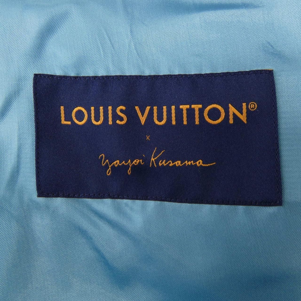 Louis Vuitton LV Yk Embroidered Face Varsity Jacket Yayoi Kusama — view 4