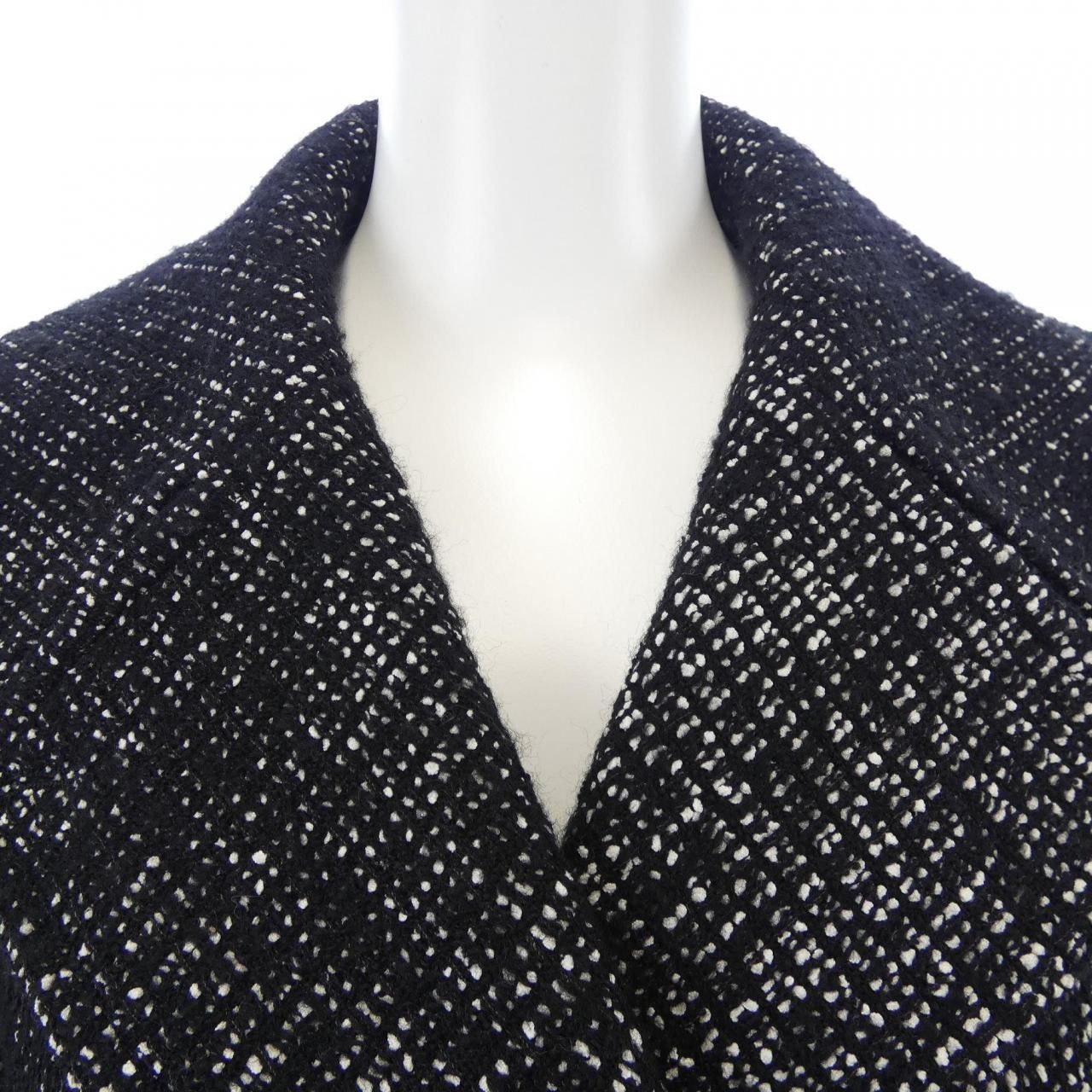 Chanel Vintage Coat Black — view 6
